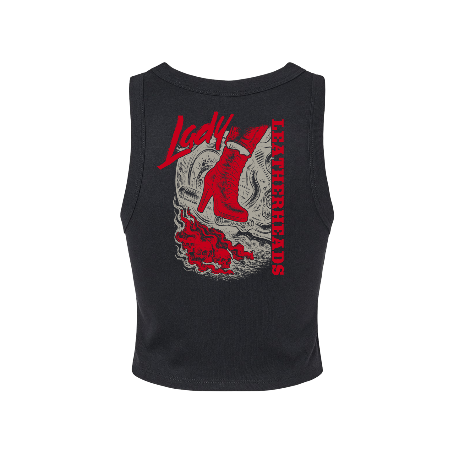 Leatherheads Ladys Racer Tank - Multiple Designs