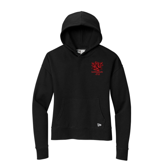 Leatherheads Ladys New Era Fleece Hoodie