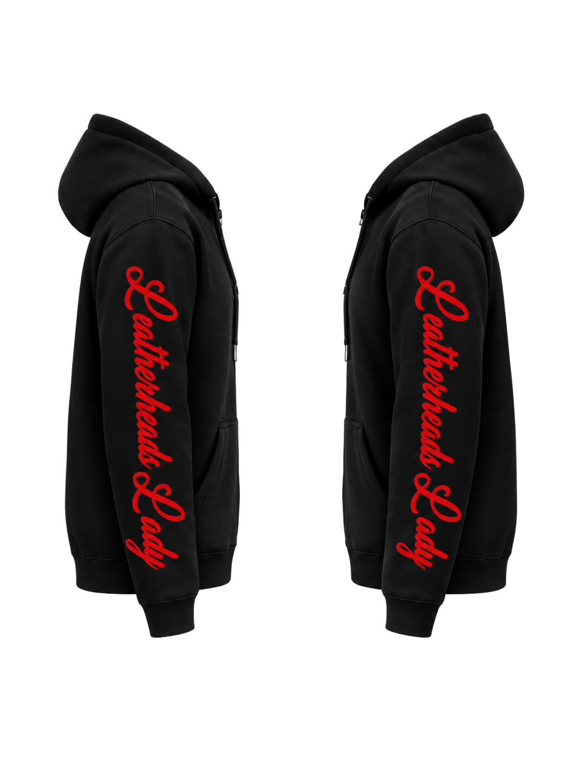 **NEW** Leatherheads Lady Patch Pull Over Hoodie