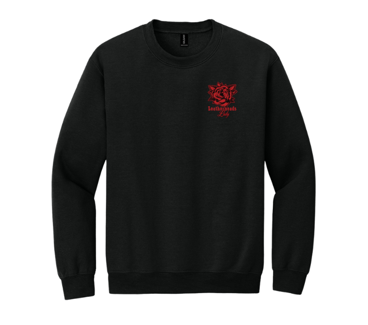 OG Leatherheads Ladys Patch Crew Neck Sweat