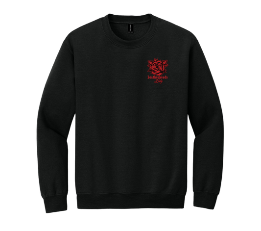 OG Leatherheads Ladys Patch Crew Neck Sweat