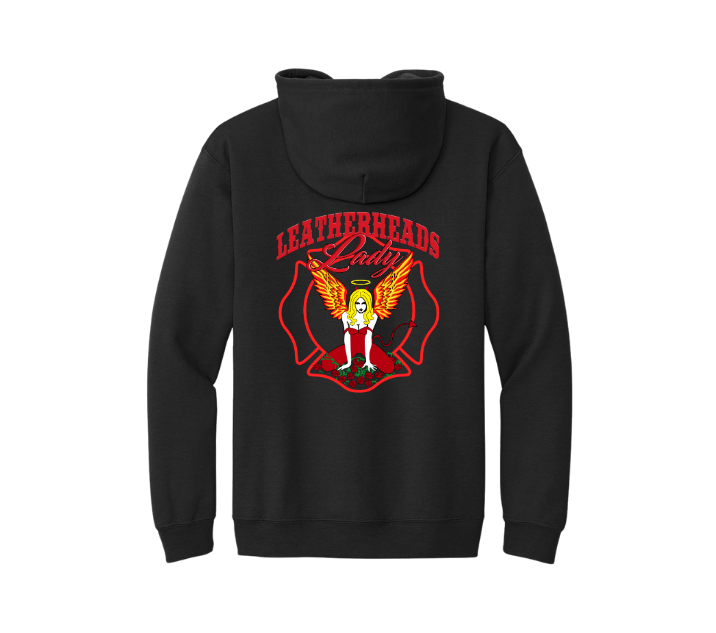 OG Leatherheads Ladys Patch Zip Hoodie