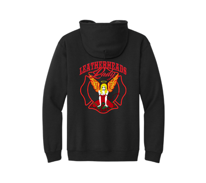 OG Leatherheads Ladys Patch Zip Hoodie