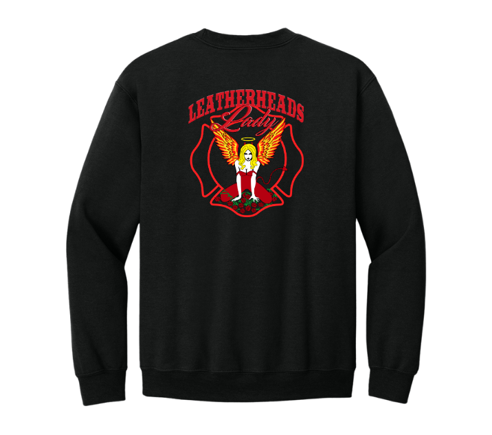 OG Leatherheads Ladys Patch Crew Neck Sweat