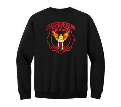 OG Leatherheads Ladys Patch Crew Neck Sweat