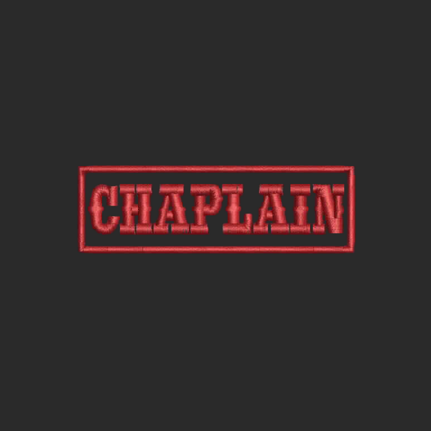 Chaplain Rank Patch