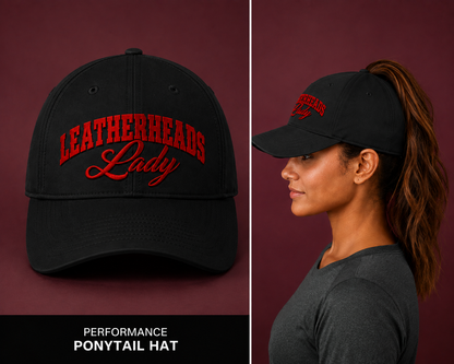 Leatherheads Lady Performance Ponytail Hat
