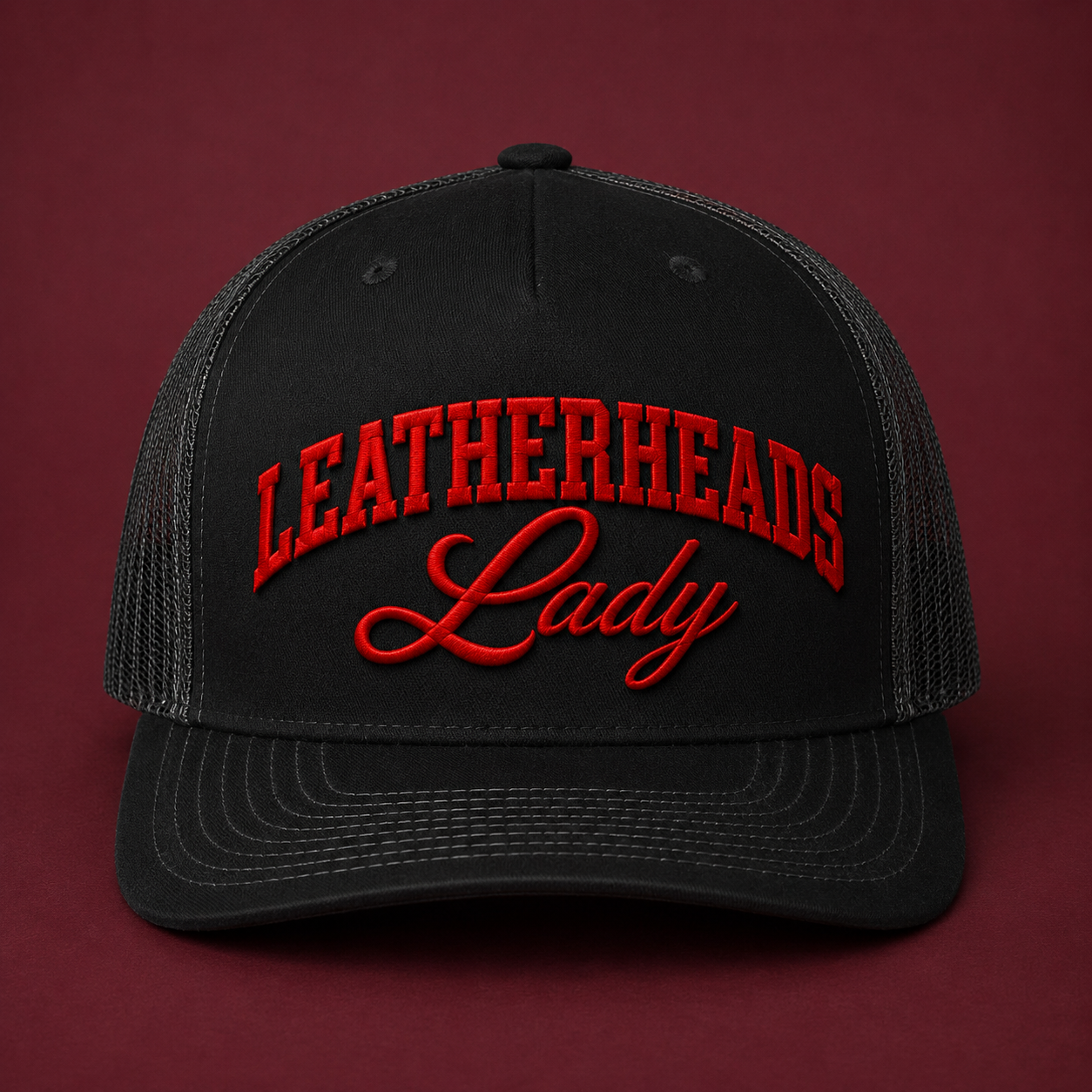 Leatherheads Lady Trucker Ponytail Hat