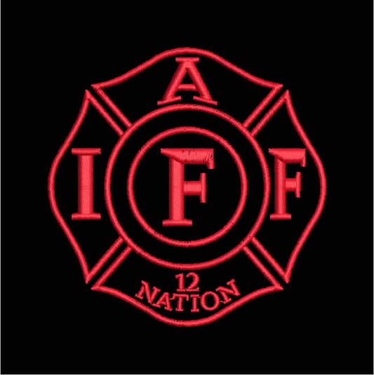 12 Nation IAFF Patch