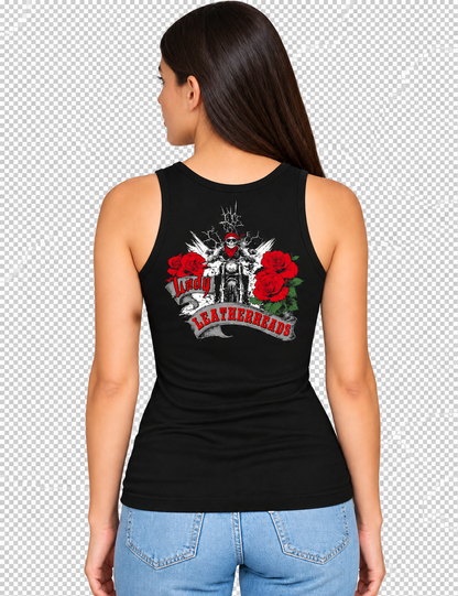Leatherheads Lady Racer Tank Hip Length - Multiple Designs