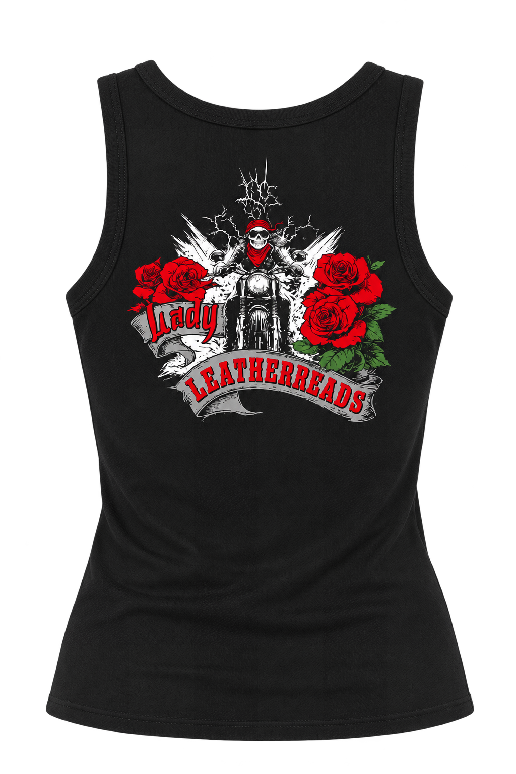 Leatherheads Lady Racer Tank Hip Length - Multiple Designs