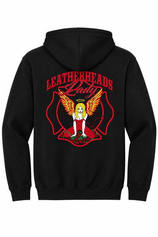**NEW** Leatherheads Lady Patch Pull Over Hoodie