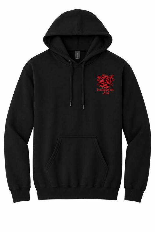 **NEW** Leatherheads Lady Patch Pull Over Hoodie