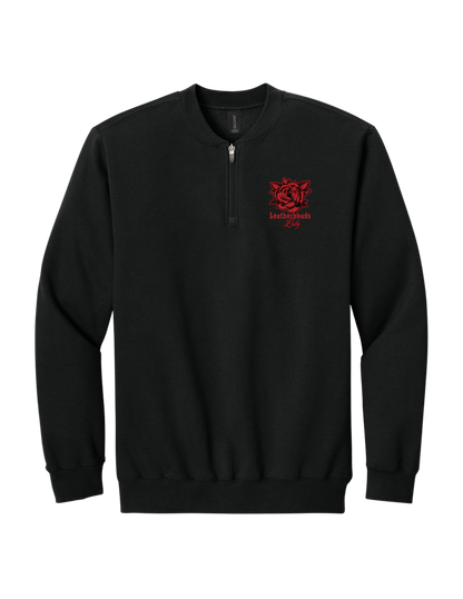**NEW** Leatherheads Lady Patch Fleece 1/4 Zip
