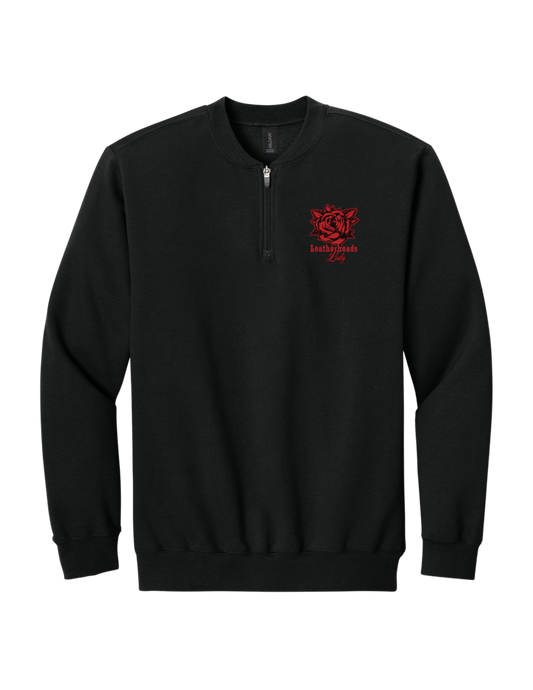 **NEW** Leatherheads Lady Patch Fleece 1/4 Zip