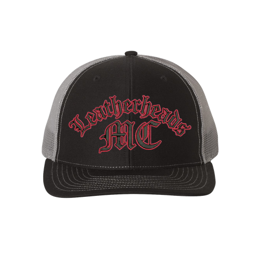 Richardson 112 Black and Charcoal - Multiple Designs