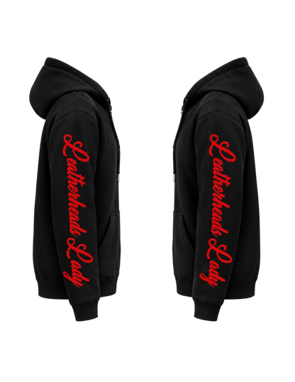 **NEW** Leatherheads Lady Patch Pull Over Hoodie
