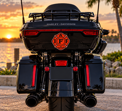 IAFF 12 Nation Reflective Decal