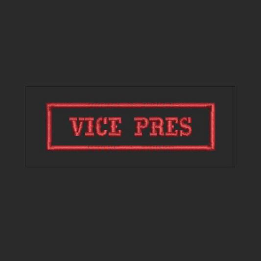 Vice Pres Rank Patch